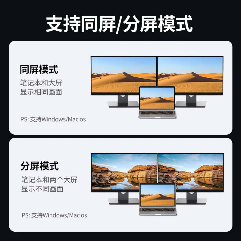 意昂2Type-C 九合一扩展坞 HDMI4K