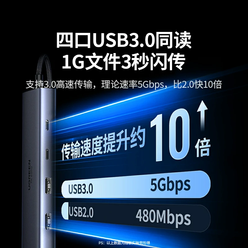 意昂2Type-C多功能九合一扩展坞