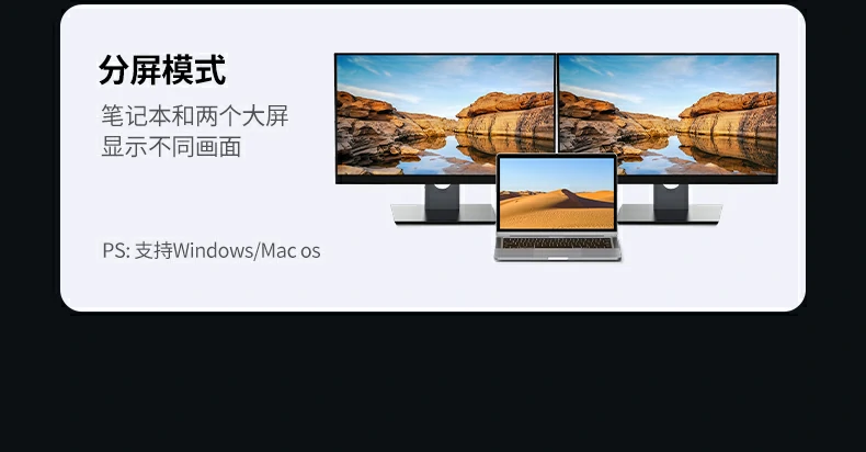 意昂2CM498-15600 扩展坞 SD与TF双卡槽设计