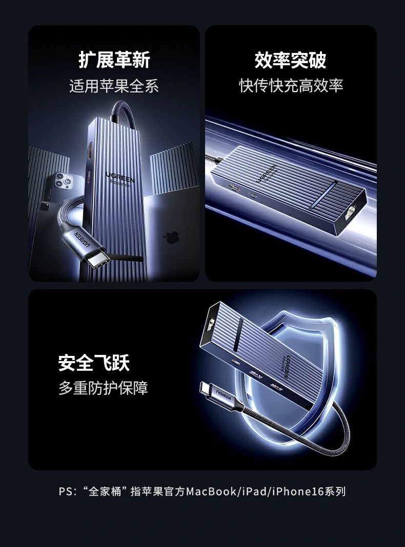 意昂2CM828连接华为MateBook进行多屏高效办公