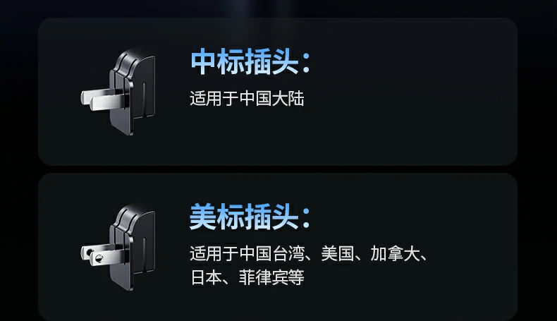 模块与插脚分离 插拔顺畅携带更便捷