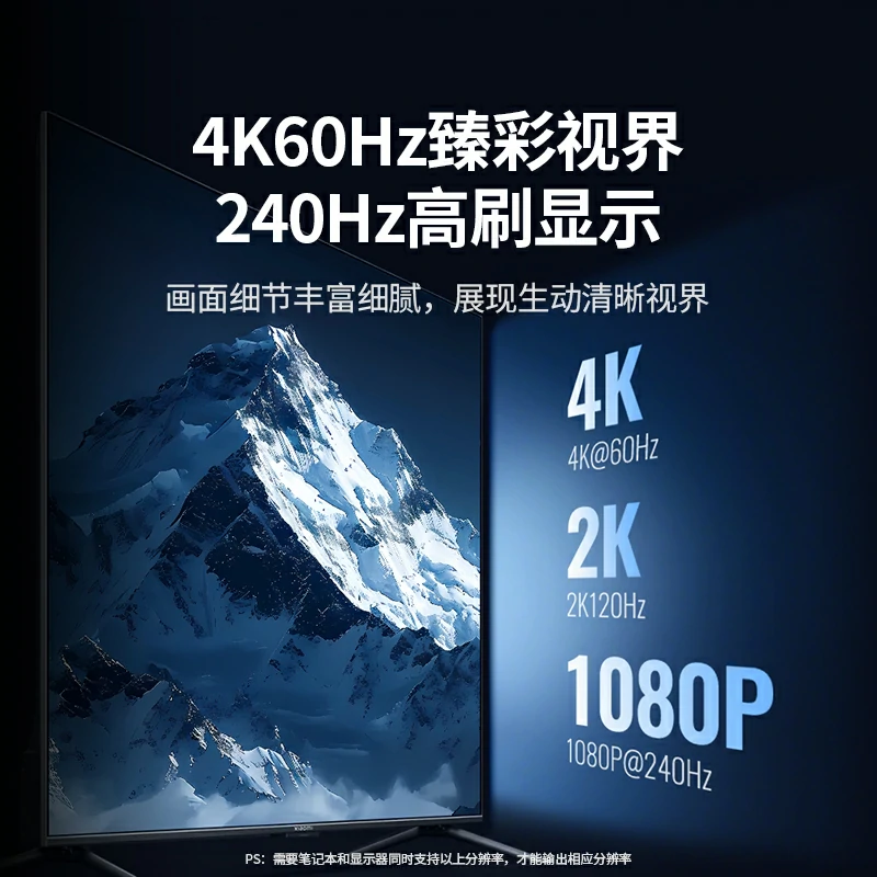 意昂2Type-C六合一扩展坞 HDMI 4K60Hz