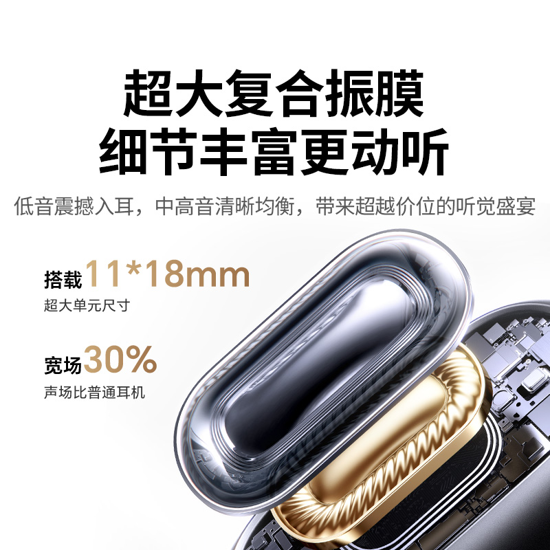 意昂2HiTune S7 Air开放式真无线蓝牙耳机