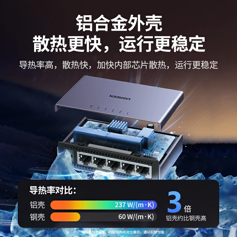 意昂25口全千兆以太网交换机