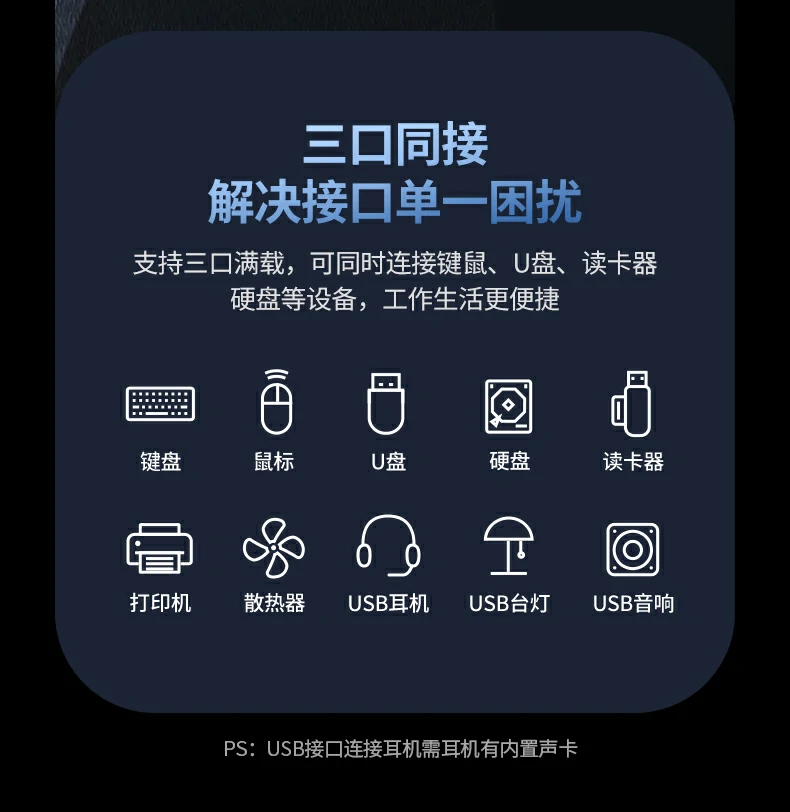 设计师使用扩展坞连接绘图板与显示器工作场景