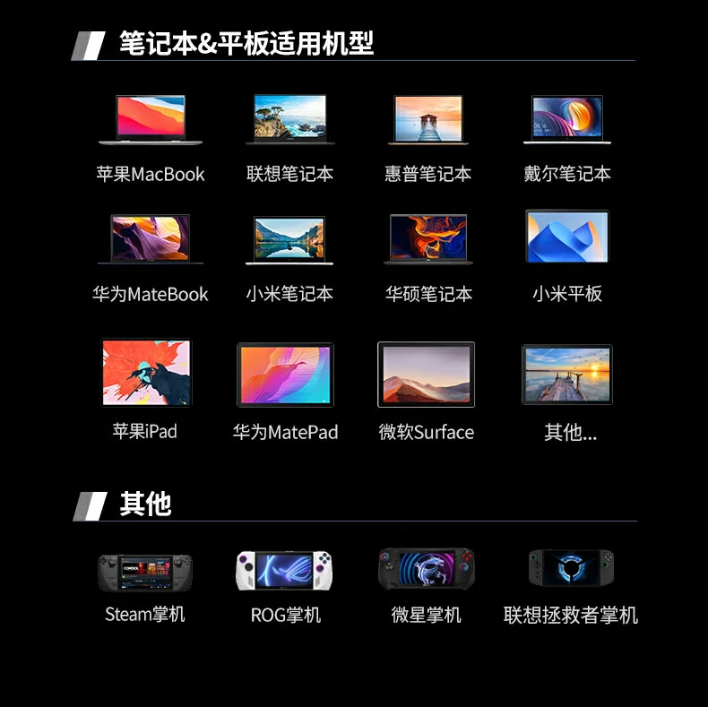 开箱内容：扩展坞、说明书、保修卡