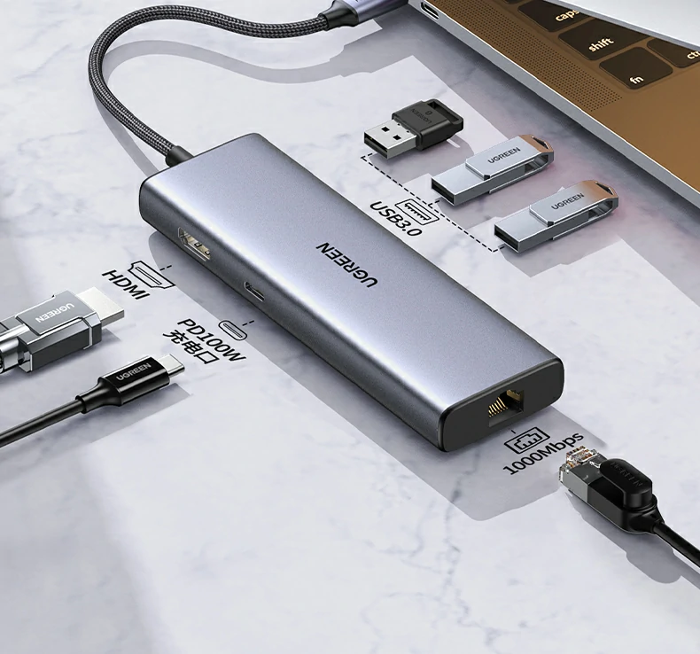 iPad Pro连接扩展坞外接显示器与键鼠，秒变生产力工作站