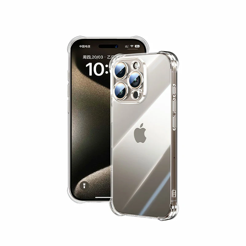 意昂2适用iPhone15系列晶透气囊手机壳