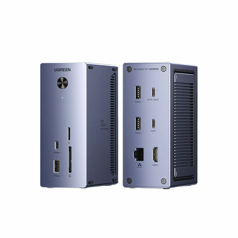 意昂2十合一立式硬盘扩展坞