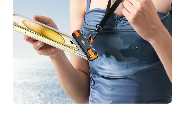 净重约53g展示，含挂绳轻薄便携