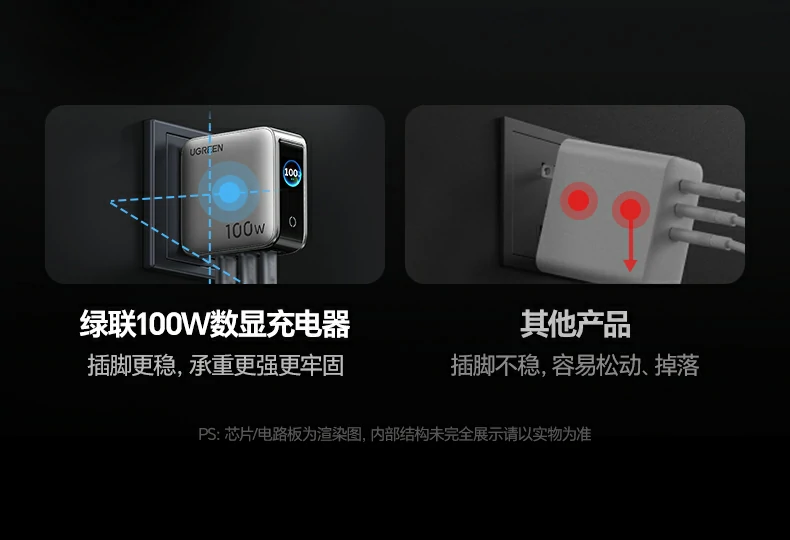 意昂2速显冲X773折叠插脚便携设计