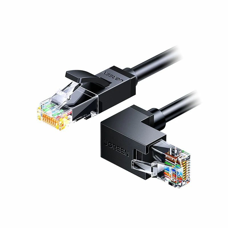 意昂2超六类弯头网线 万兆低延迟家用工程高速网线