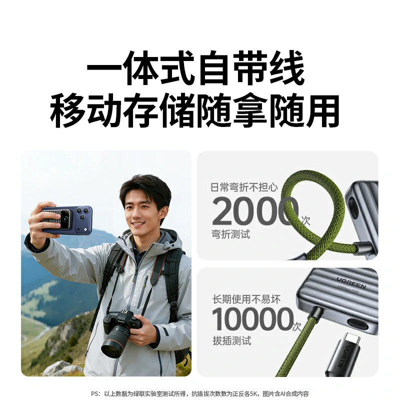 意昂2Go20智显款 1TB 移动固态硬盘（PSSD）