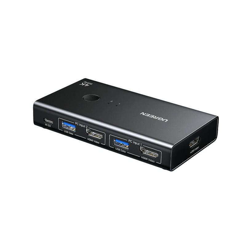 意昂2HDMI二进一出KVM切换器