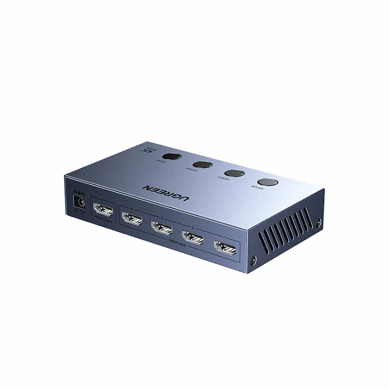 意昂2HDMI画面分割器4K高清四进一出切换