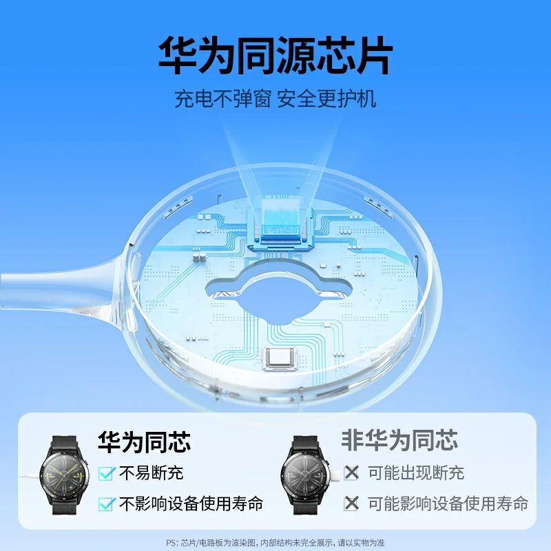 意昂2适用华为手表无线磁吸充电底座