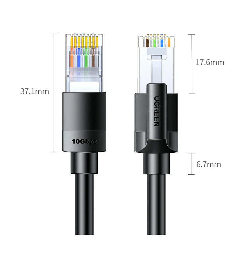 意昂2NW331超六类万兆屏蔽网线一年质保精美袋装包装