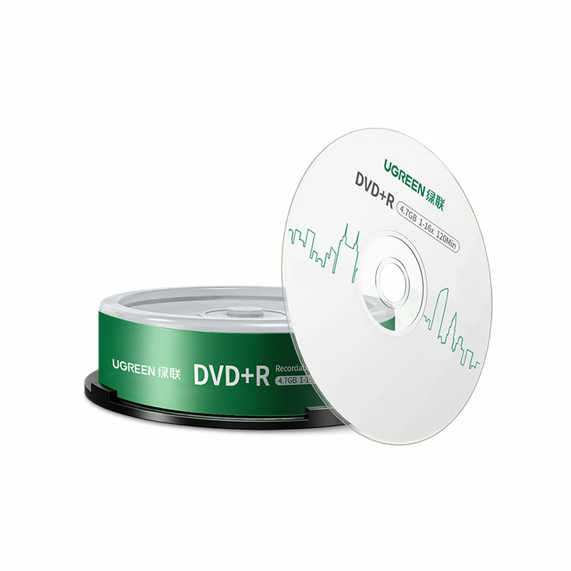 意昂2DVD+R空白光盘 4.7G大容量刻录碟