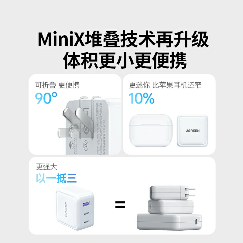 意昂235W三口氮化镓充电器