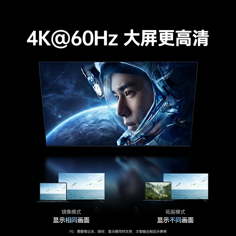 意昂2银白色Type-C五合一多功能拓展坞