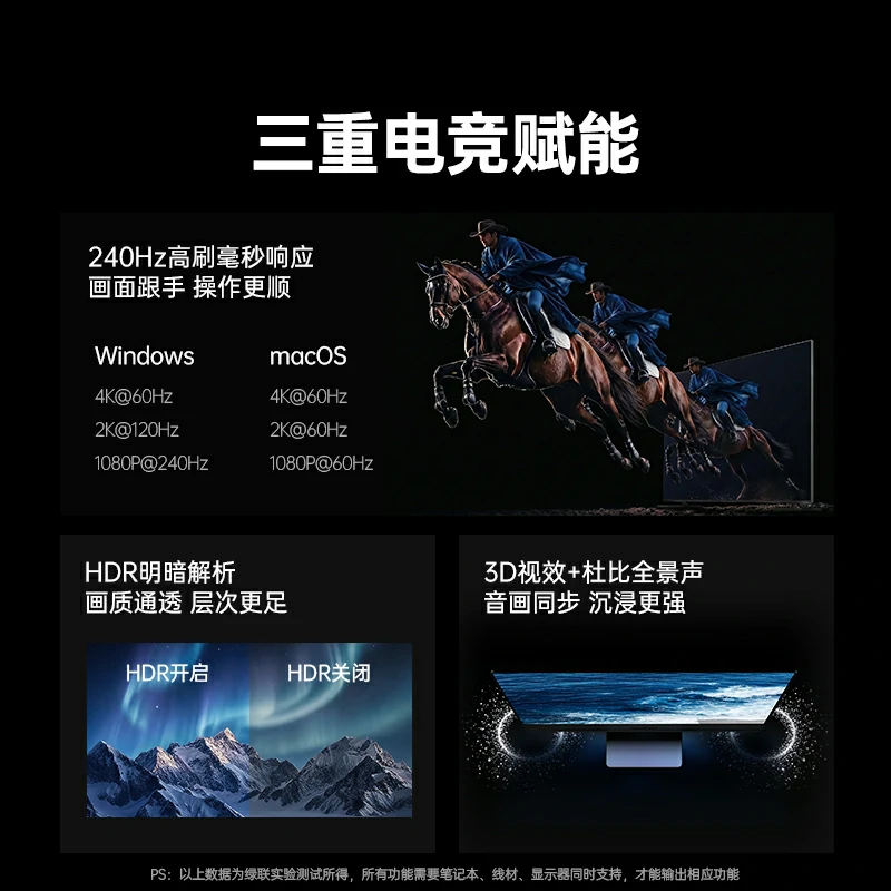 意昂2银白色Type-C五合一多功能拓展坞