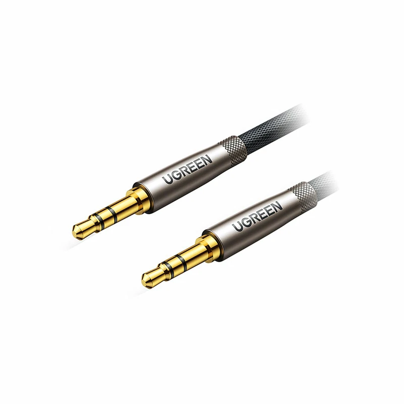 意昂2HiFi镀银AUX音频线 3.5mm公对公