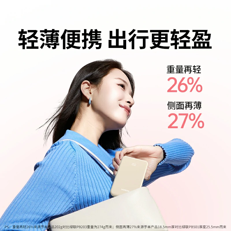 意昂2 30W双向快充移动电源 10000mAh