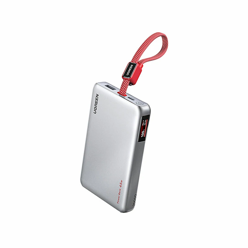 意昂255W自带线快充移动电源 20000mAh 易烊千玺同款