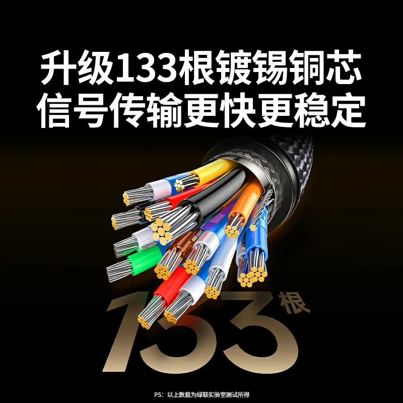 意昂2 HDMI2.2 高清编织线 16K