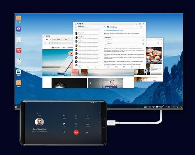 华为P20手机变电脑