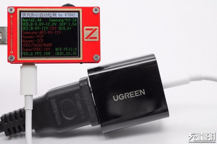 意昂220W充电器充电协议